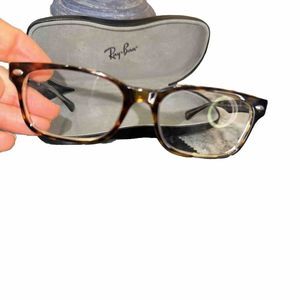 Ray-Ban Optics RB5286-5082 Polished Havana On Transparent Eyeglasses Frame 135